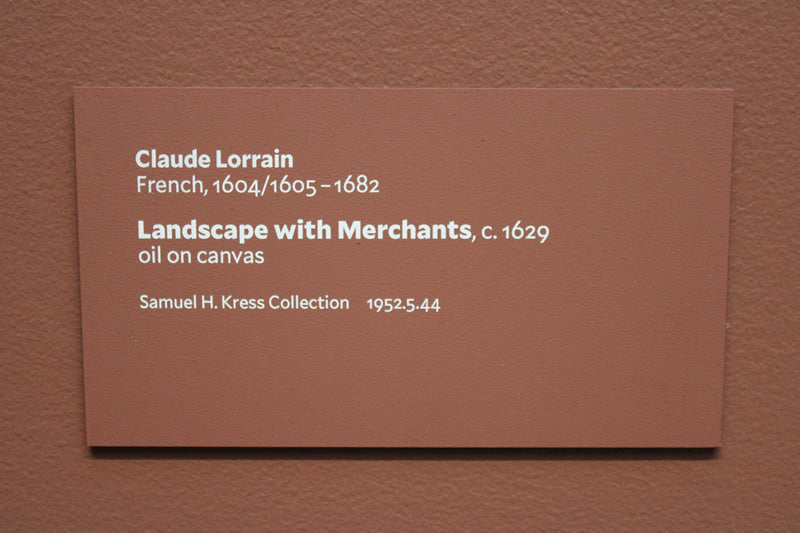 Landscape with Merchants