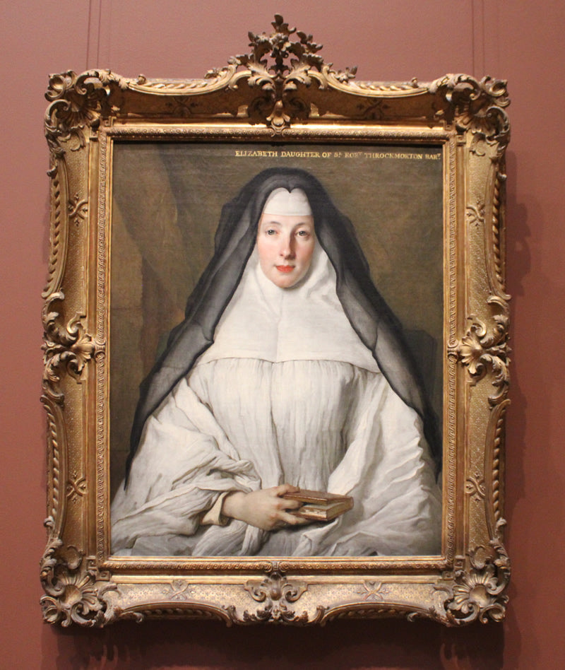 Elizabeth Throckmorton, Canoness of the Order of the Dames Augustines Anglaises