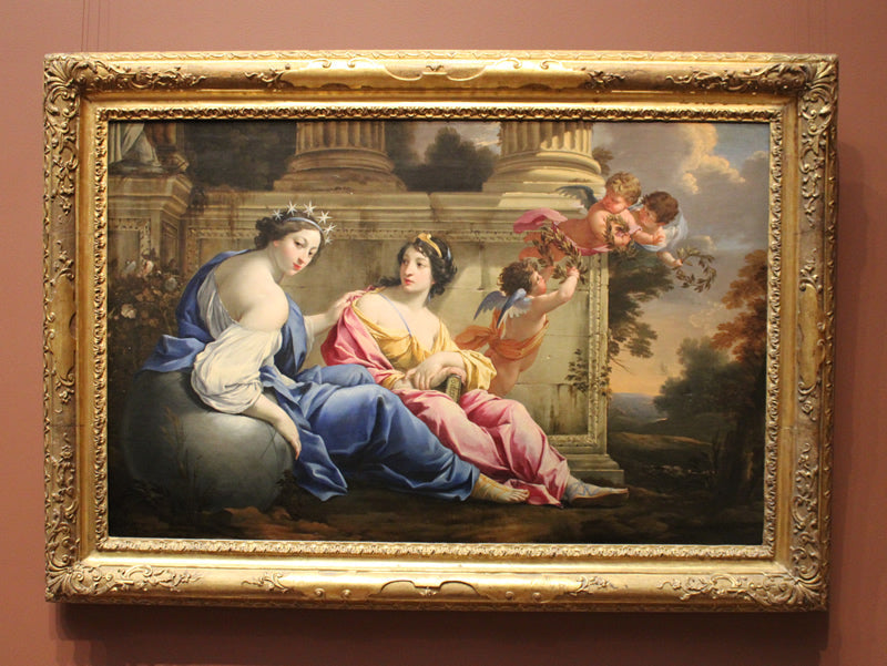 The Muses Urania and Calliope
