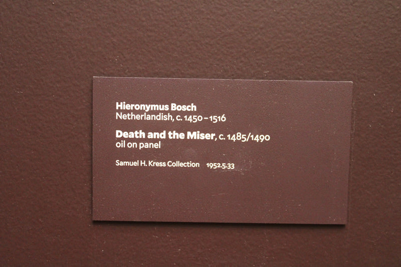 Death and the Miser