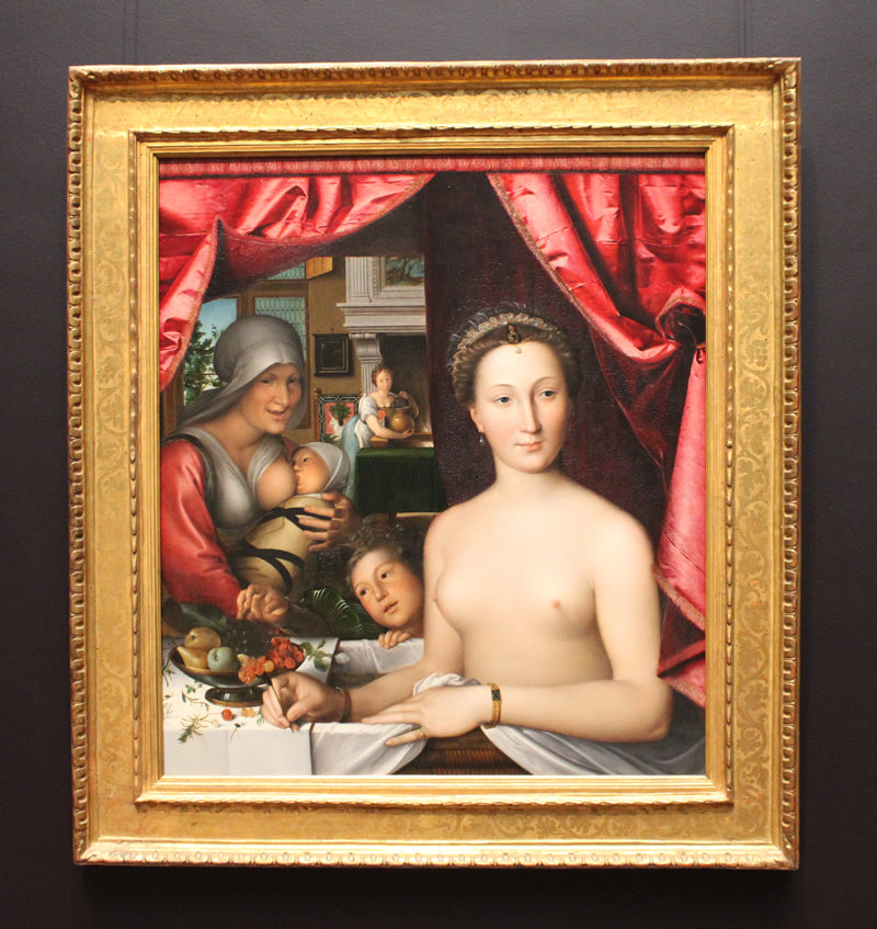 A Lady in Her Bath