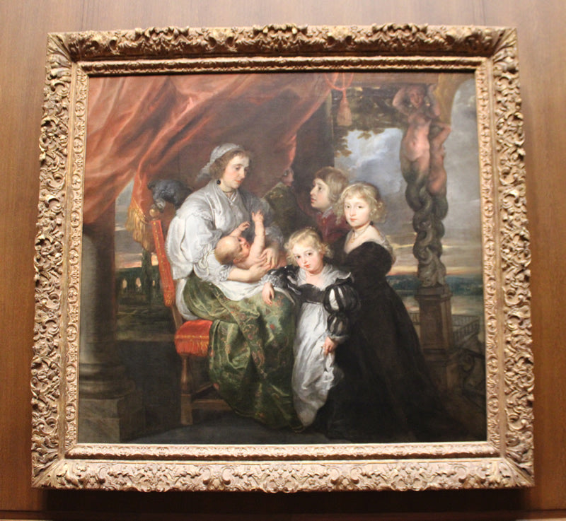Deborah Kip, Wife of Sir Balthasar Gerbier, and Her Children
