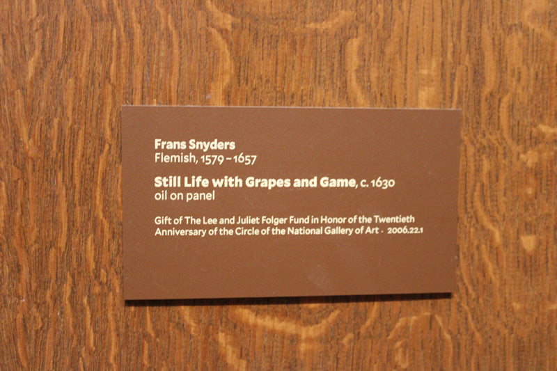 Still Life with Grapes and Game