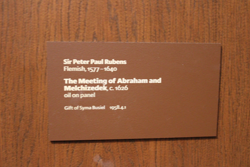 The Meeting of Abraham and Melchizedek