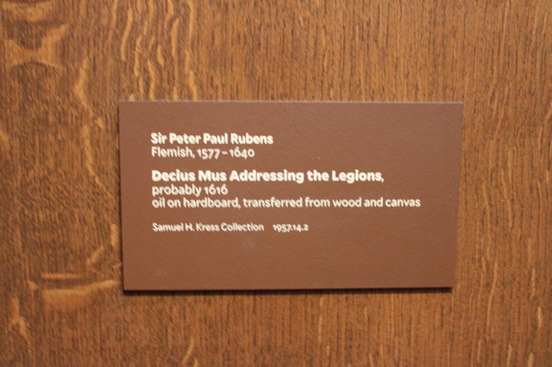 Decius Mus Addressing the Legions
