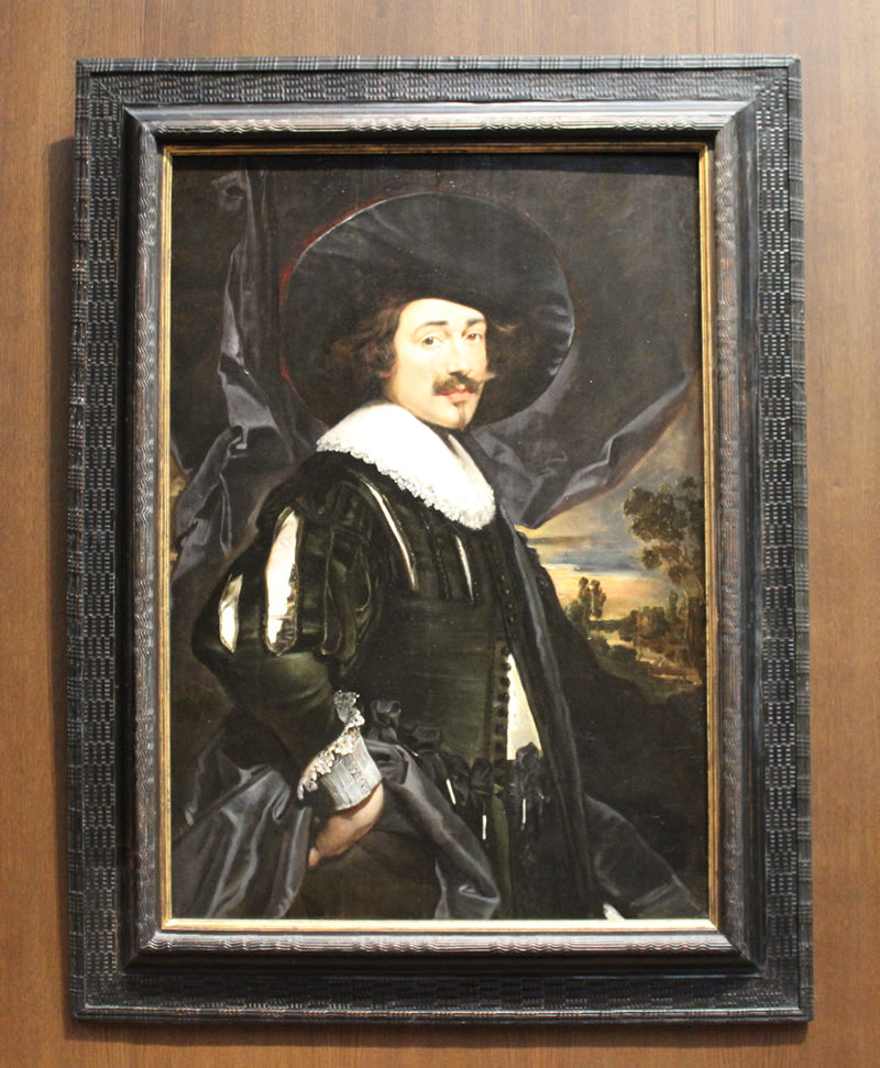Portrait of a Man in a Wide-Brimmed Hat