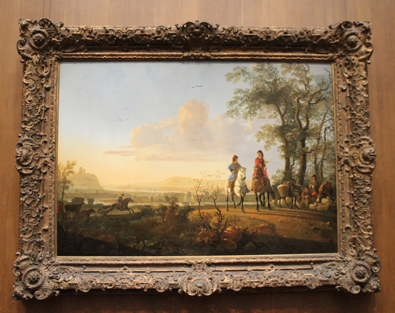 Horsemen and Herdsmen with Cattle
