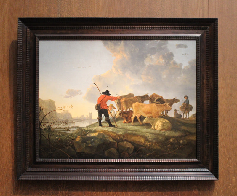 Herdsmen Tending Cattle