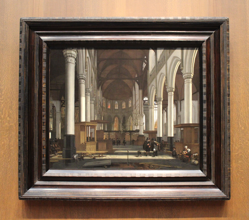 The Interior of the Oude Kerk, Amsterdam