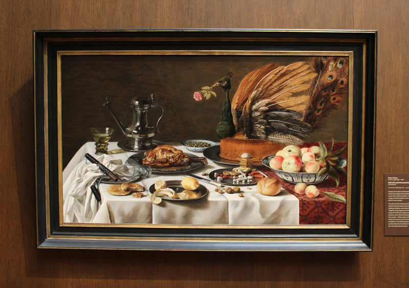 Still Life with Peacock Pie
