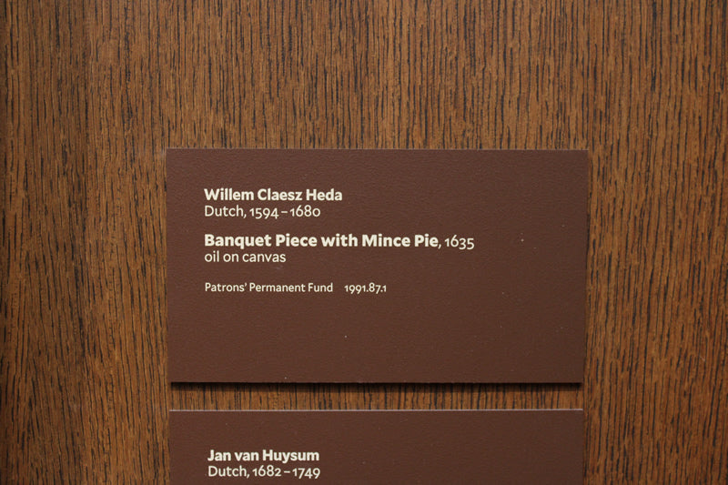 Banquet Piece with Mince Pie