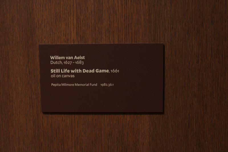 Still Life with Dead Game