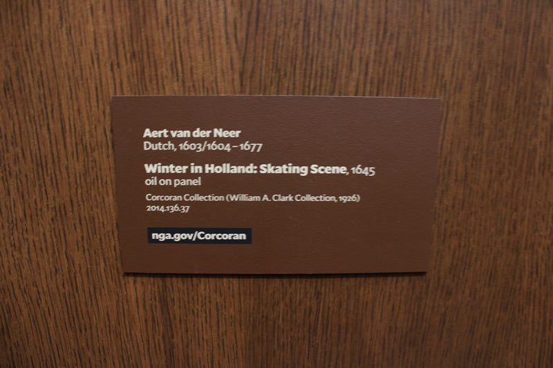 Winter in Holland: Skating Scene