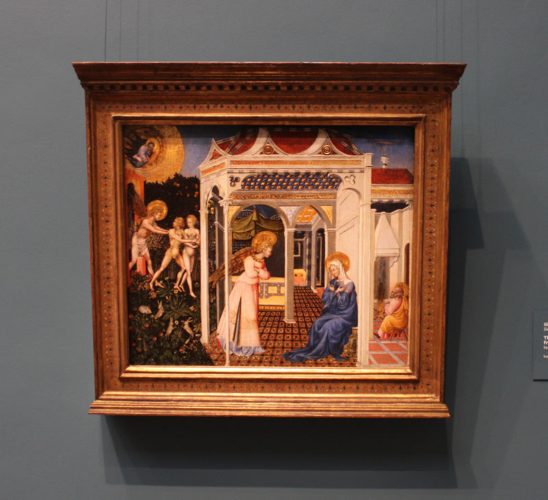 The Annunciation and Expulsion from Paradise