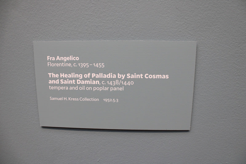 The Healing of Palladia by Saint Cosmas and Saint Damian