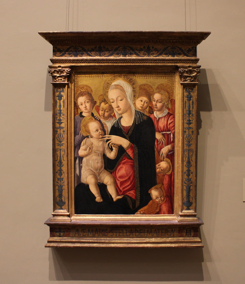 Madonna and Child with Angels and Cherubim
