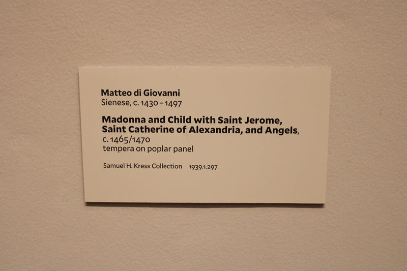 Madonna and Child with Saint Jerome, Saint Catherine of Alexandria, and Angels