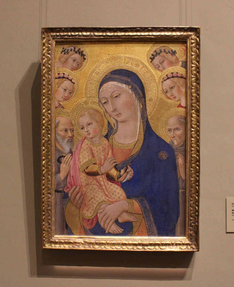Madonna and Child with Saint Jerome, Saint Bernardino, and Angels