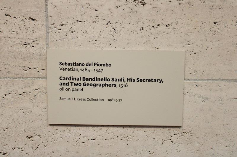 Cardinal Bandinello Sauli, His Secretary, and Two Geographers