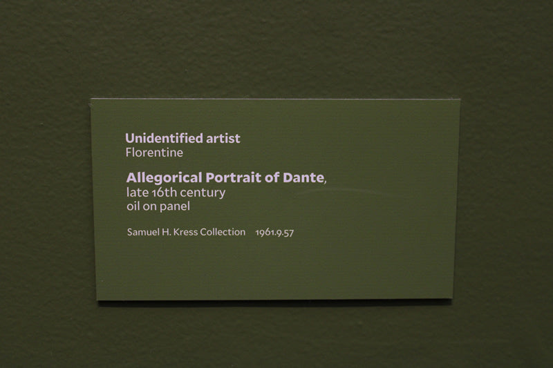 Allegorical Portrait of Dante