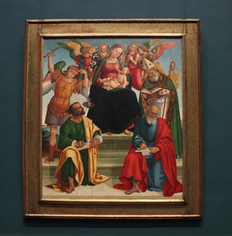 Madonna and Child with Saints and Angels