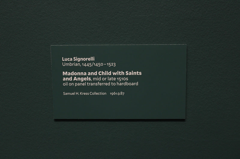 Madonna and Child with Saints and Angels