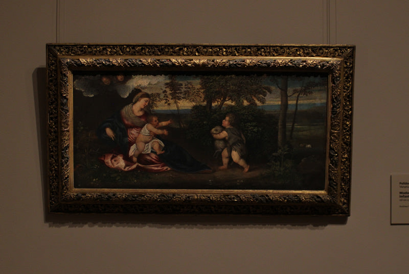 Madonna and Child and the Infant Saint John in a Landscape