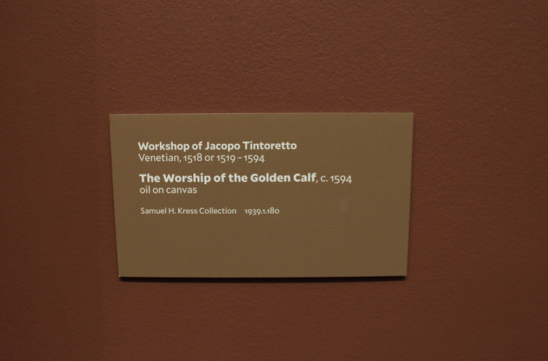 The Worship of the Golden Calf