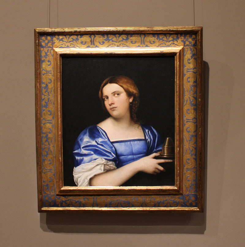 Portrait of a Young Woman as a Wise Virgin