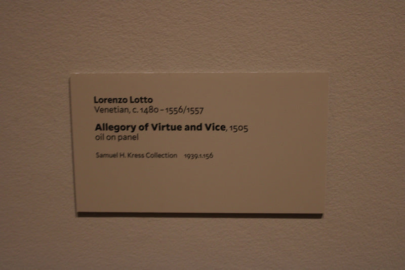 Allegory of Virtue and Vice