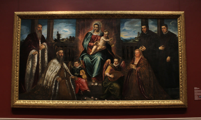 Doge Alvise Mocenigo and Family before the Madonna and Child