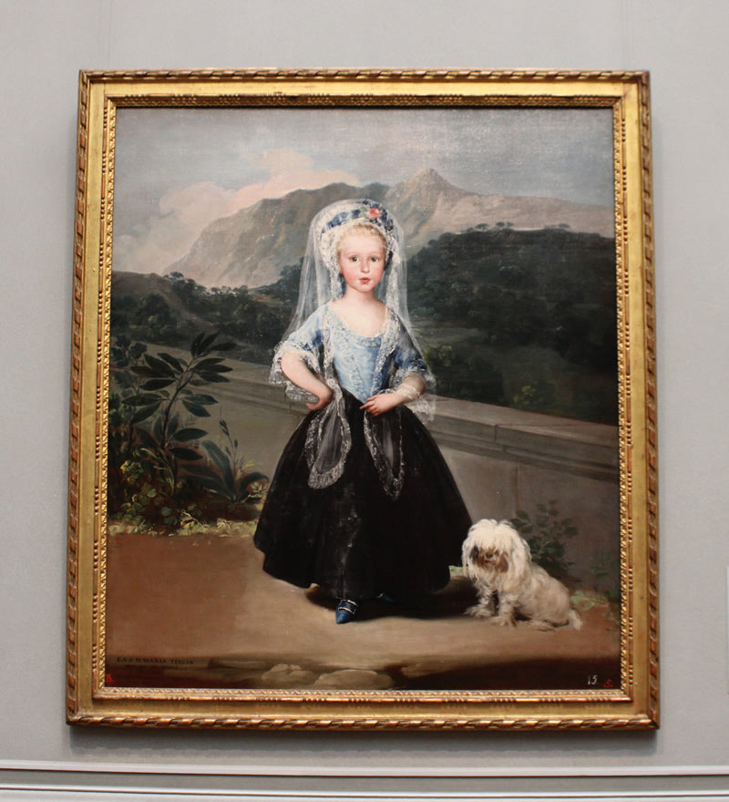 María Teresa de Borbón y Vallabriga, later Condesa de Chinchón