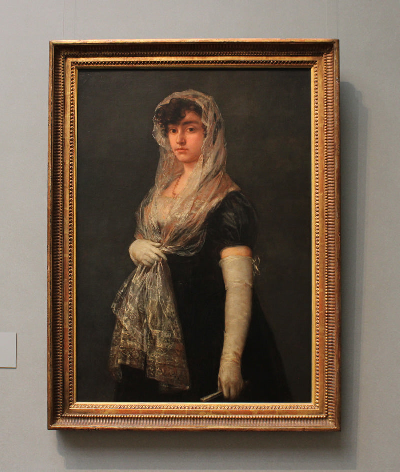 Young Lady Wearing a Mantilla and Basquina