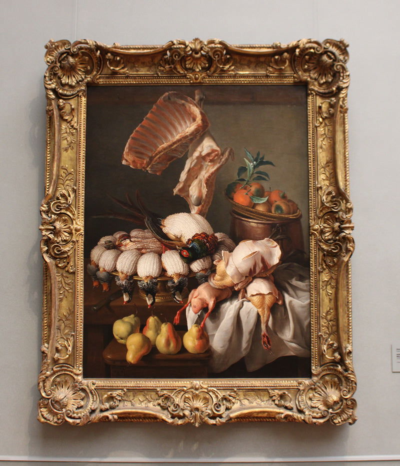 Still Life with Dressed Game, Meat, and Fruit