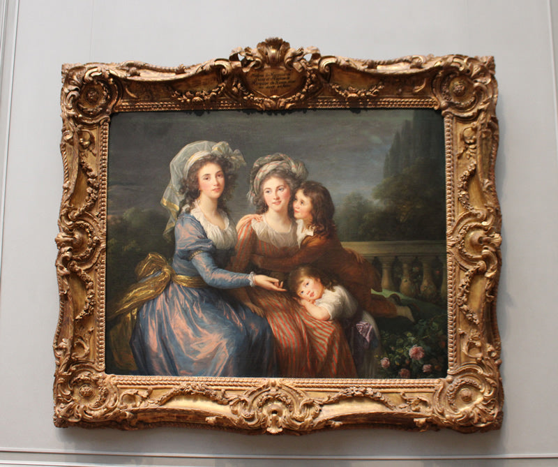 The Marquise de Pezay, and the Marquise de Rougé with Her Sons Alexis and Adrien