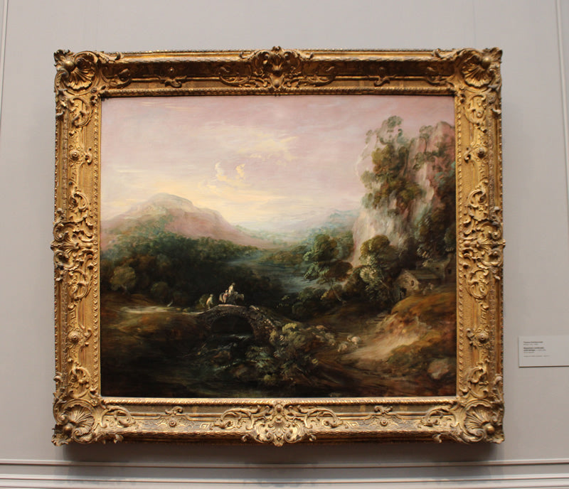 Mountain Landscape with Bridge