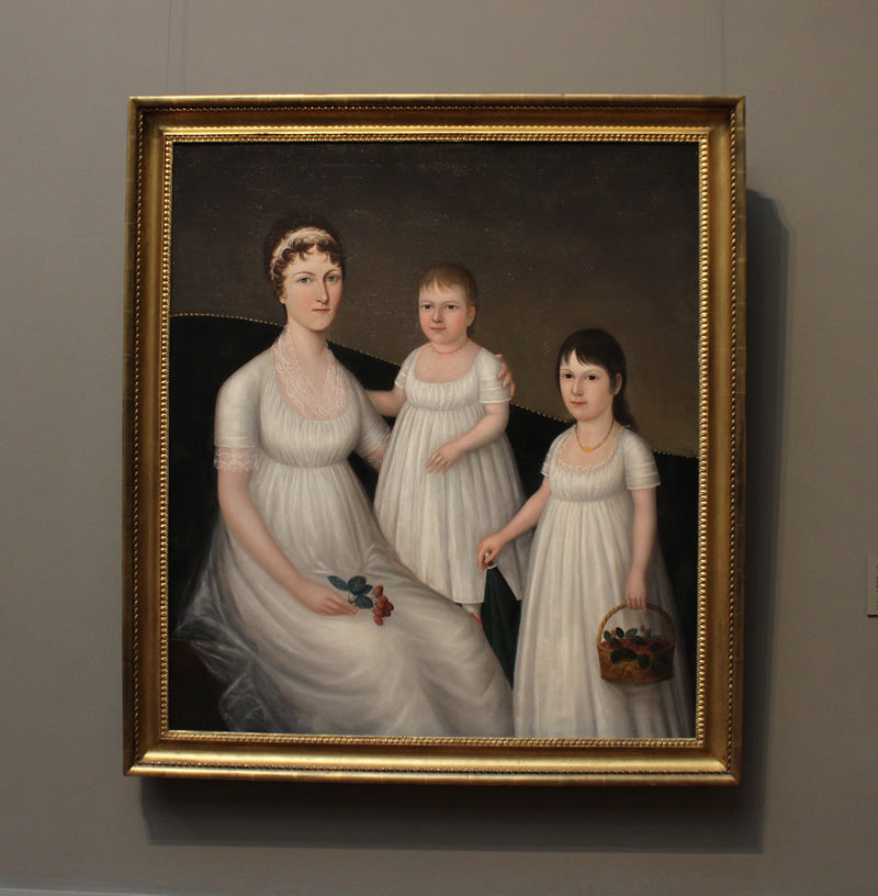 Grace Allison McCurdy (Mrs. Hugh McCurdy) and Her Daughters, Mary Jane and Letitia Grace