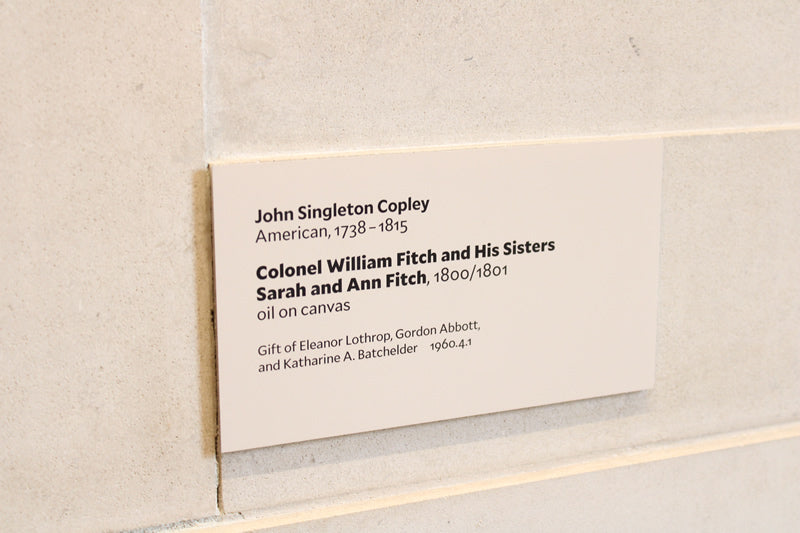 Colonel William Fitch and His Sisters Sarah and Ann Fitch