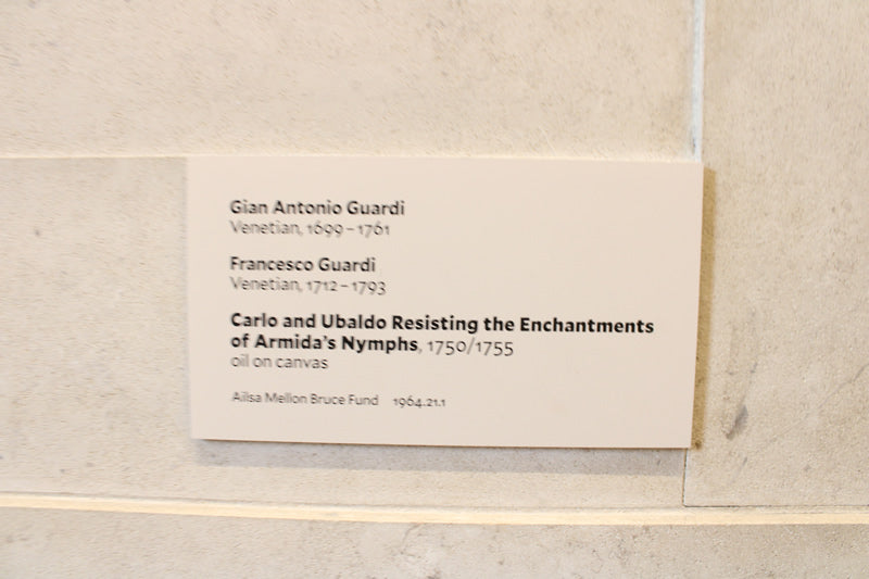 Carlo and Ubaldo Resisting the Enchantments of Armida's Nymphs