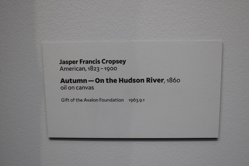 Autumn - On the Hudson River