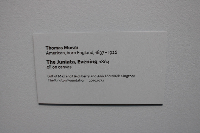 The Juniata, Evening