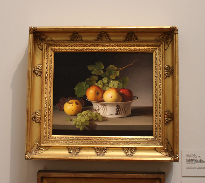 Fruit Still Life with Chinese Export Basket