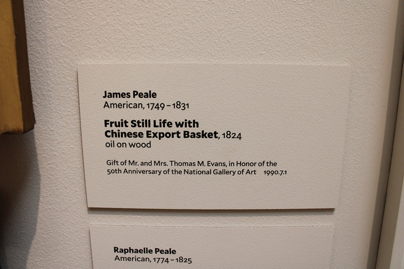 Fruit Still Life with Chinese Export Basket