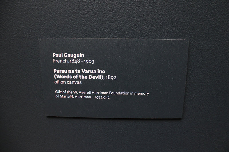 Parau na te Varua ino (Words of the Devil)