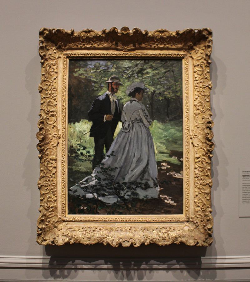 Bazille and Camille (Study for "Déjeuner sur l'Herbe")
