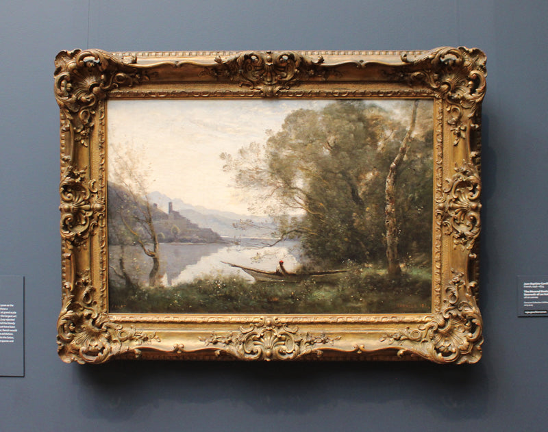 The Moored Boatman: Souvenir of an Italian Lake