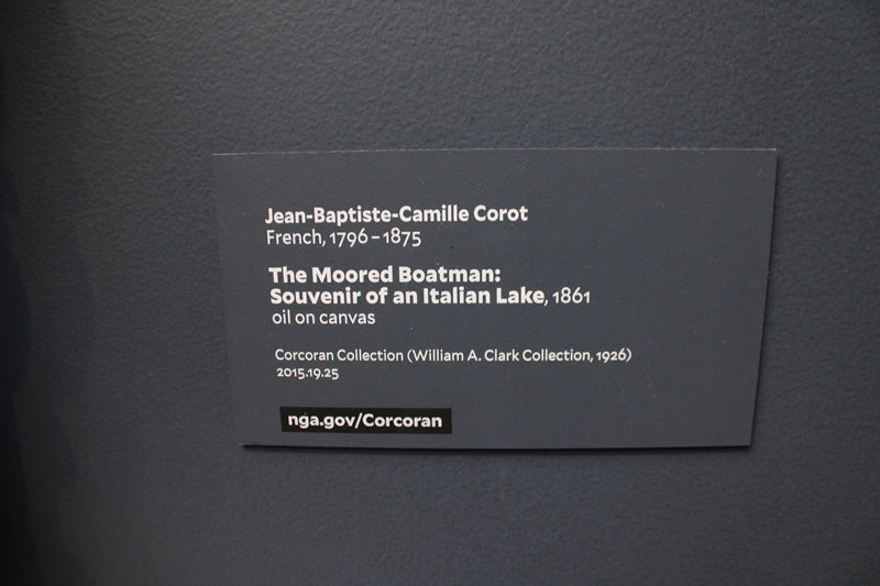 The Moored Boatman: Souvenir of an Italian Lake