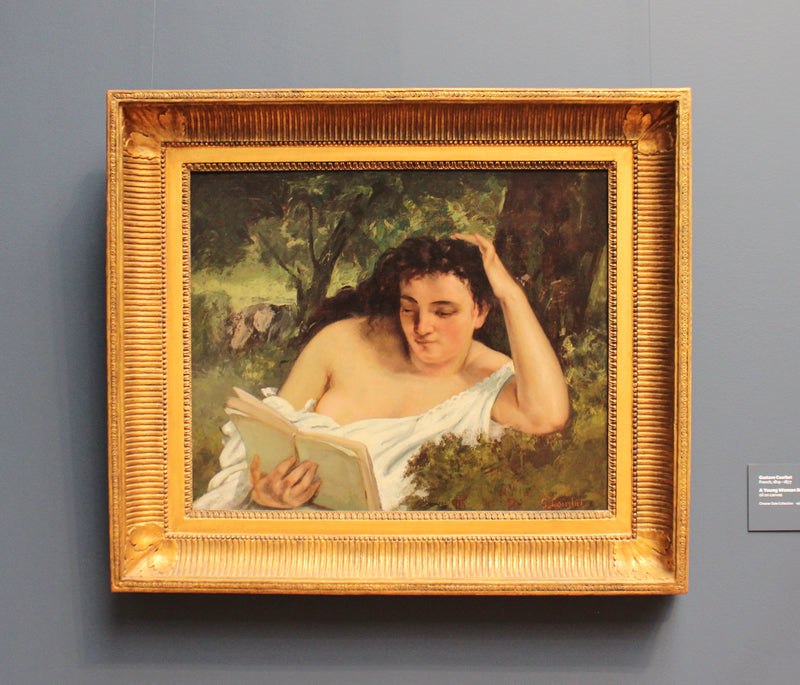 A Young Woman Reading