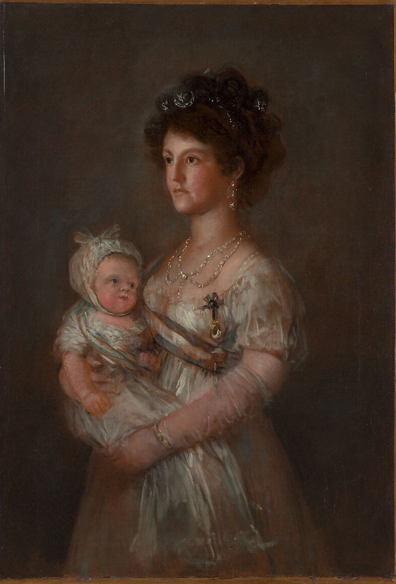 Infanta María Luisa (1782–1824) and Her Son Carlos Luis (1799–1883)