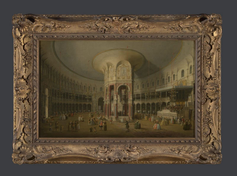London: Interior of the Rotunda at Ranelagh